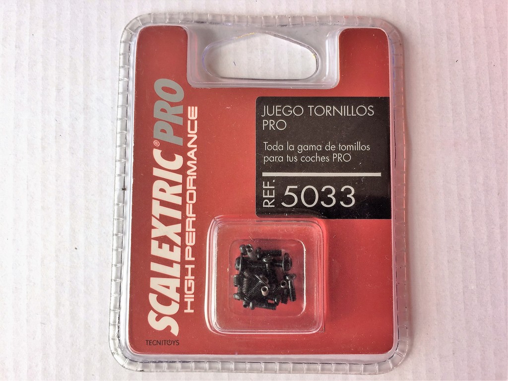 scalextric 5033 tornillos pro